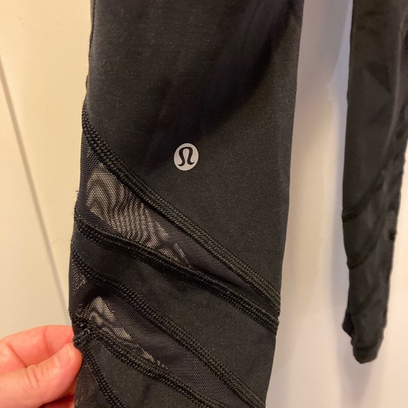 Lululemon Mesh Leggings - Picture 3 of 7